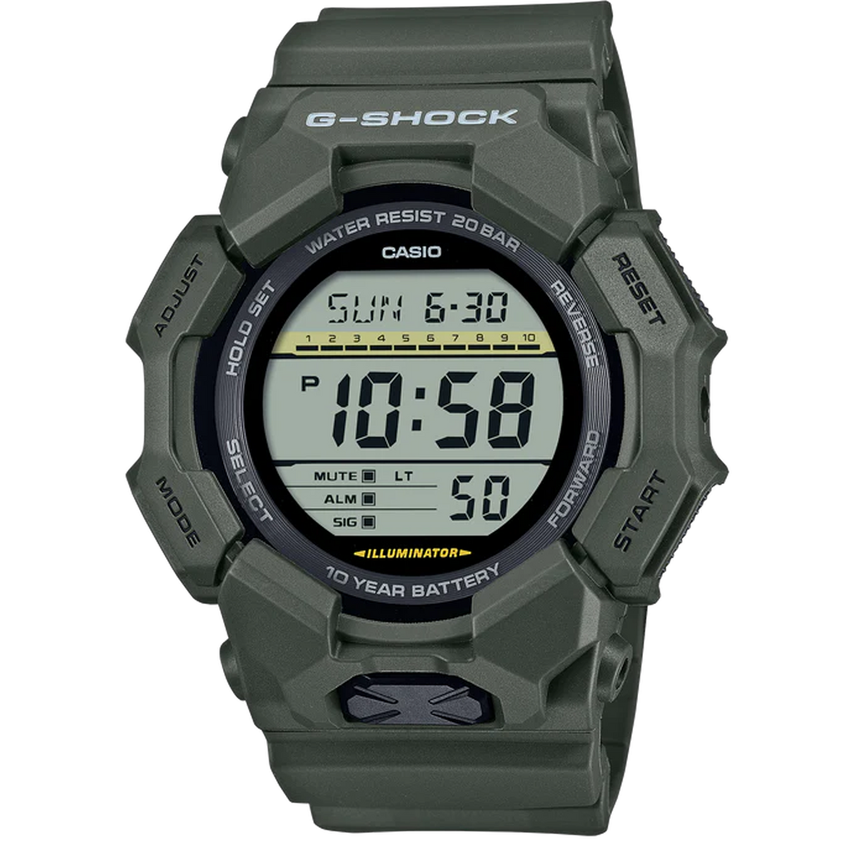 Casio G-Shock - Série GD120 - Noir