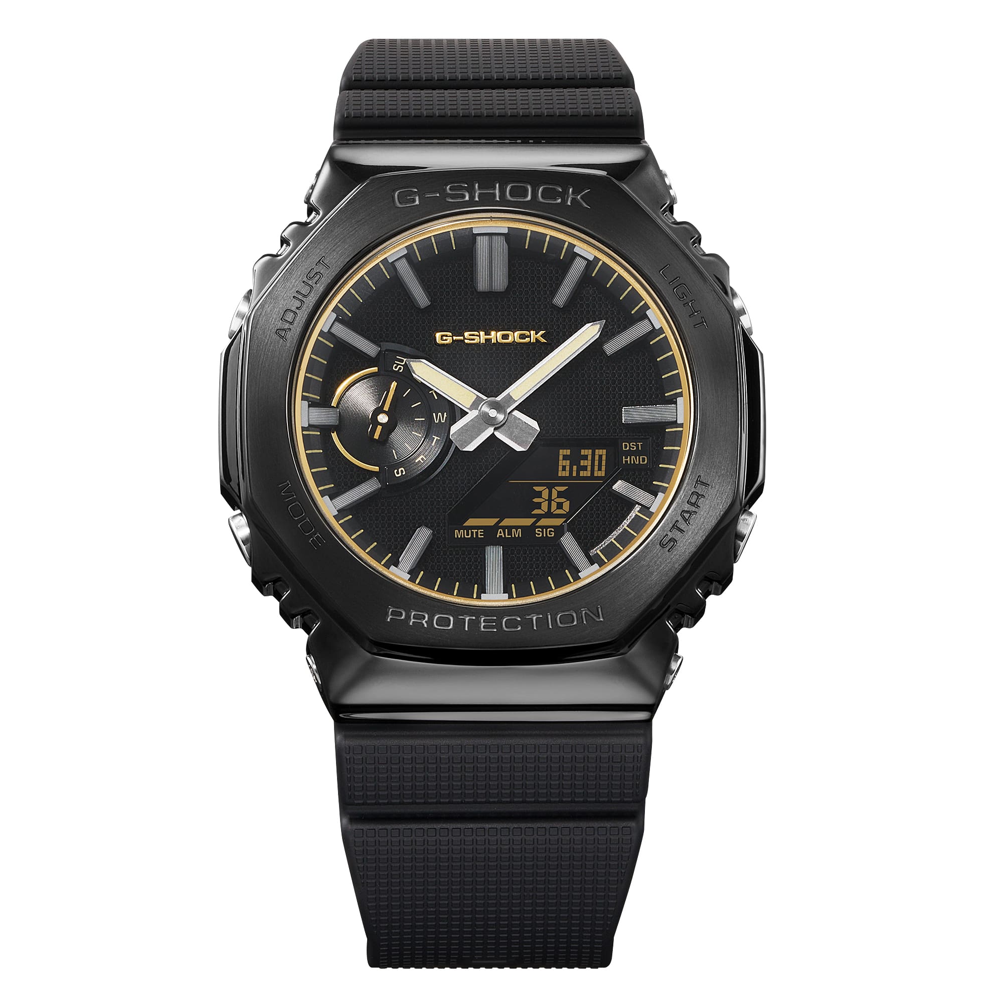 Casio G-Shock -  GA2100 Series - Luxe Black Gold Vapor