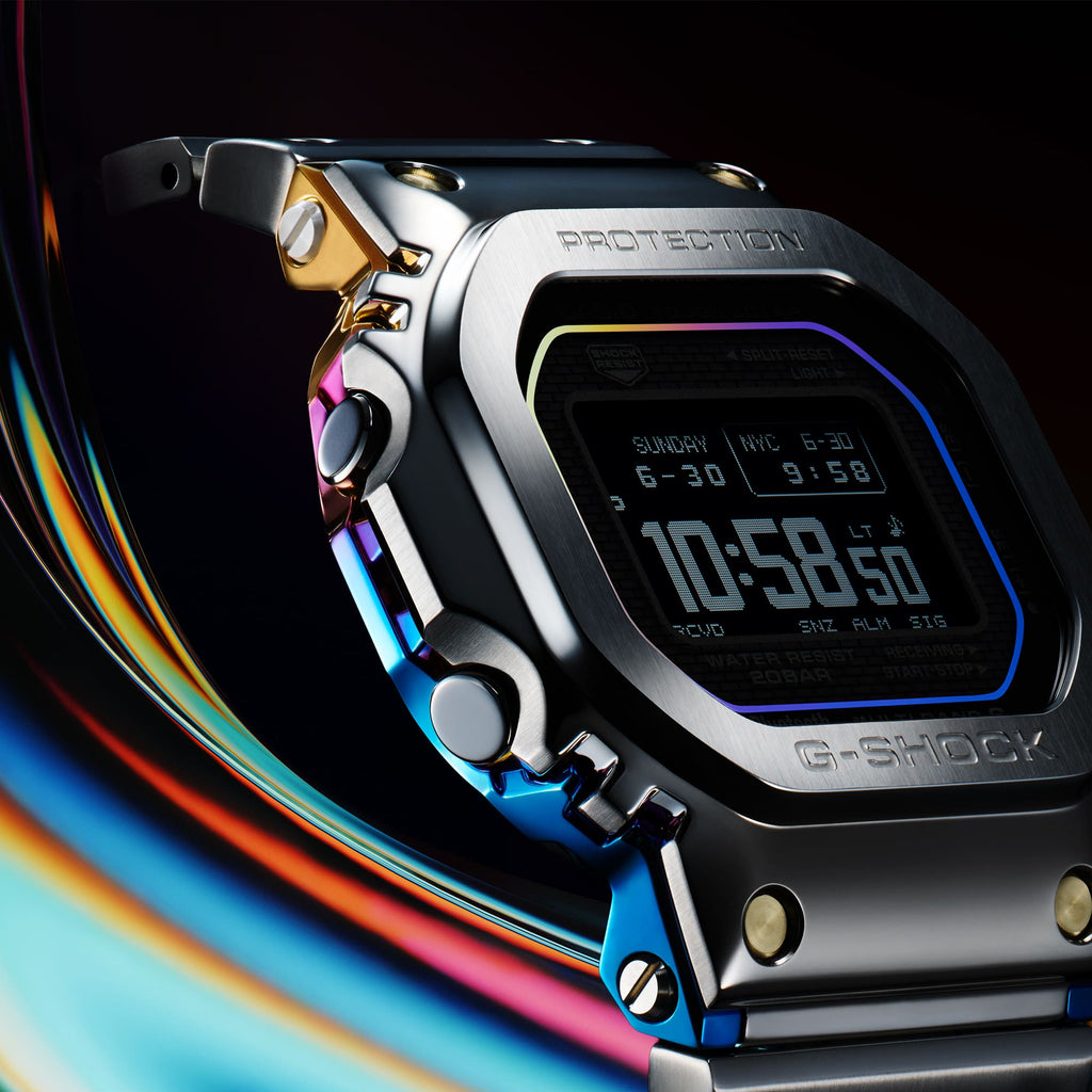 Casio G-Shock - Série Full Metal 5000 - Accent vert