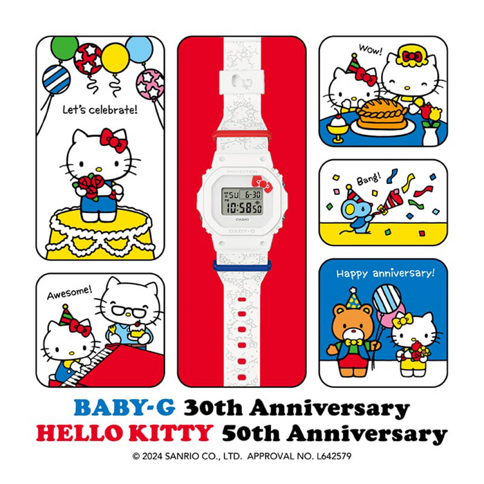 Casio Baby G - BGD565 Series - Hello Kitty Anniversary Edition