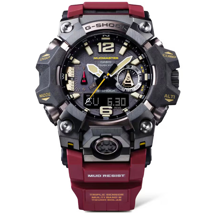 Casio G-Shock Master of G - MudMaster - Black &amp; Red