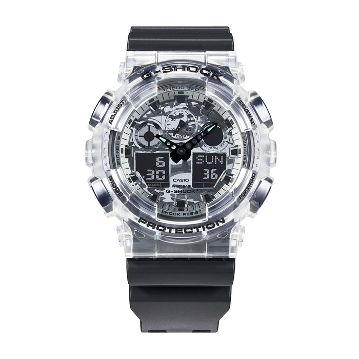 Casio G-Shock -  Ani/Digi - GA100SKC-1A