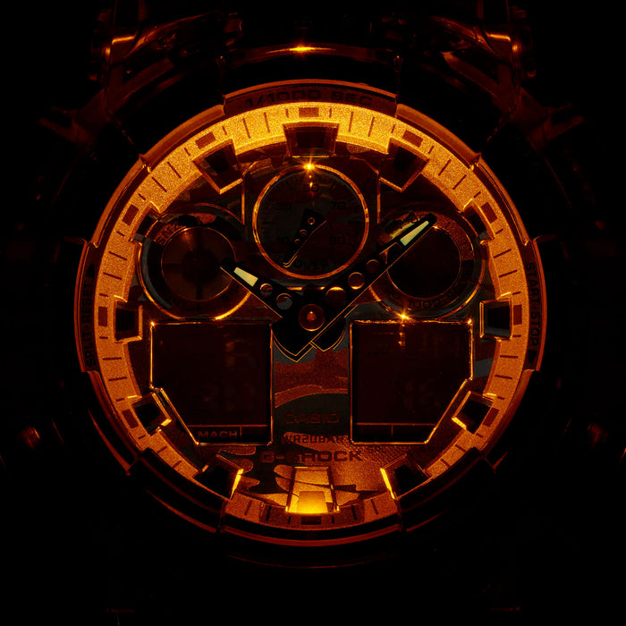 Casio G-Shock -  Ani/Digi - GA100SKC-1A