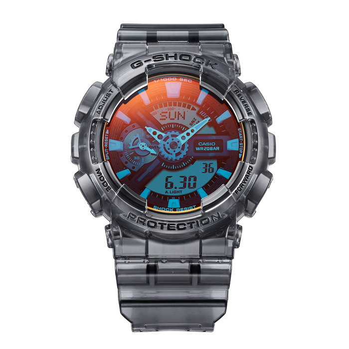 Casio G Shock Ani Digi GA110TLS 8A