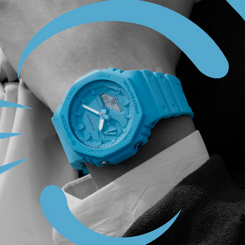 Casio G-Shock - Ani/Digi - Carbon GA2100-2A2
