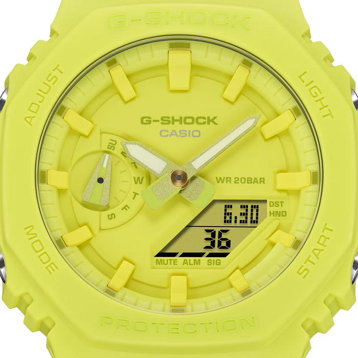 Casio G-Shock - Ani/Digi - Carbon GA2100-9A9