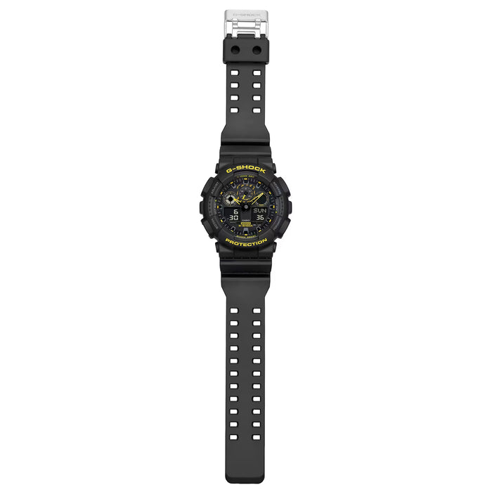 Casio G-Shock -  GA100 Series - Black &amp; yellow