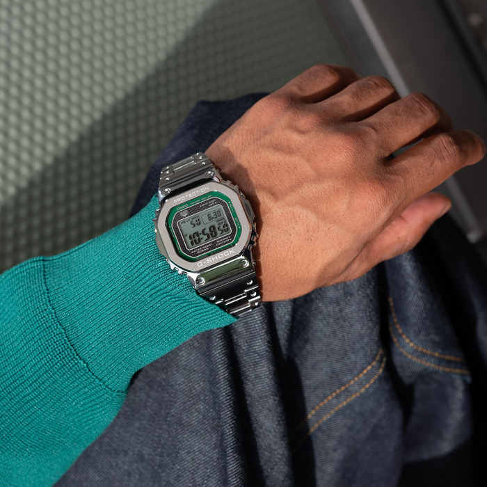 Casio G-Shock - Full Metal 5000 Series - Green Accent