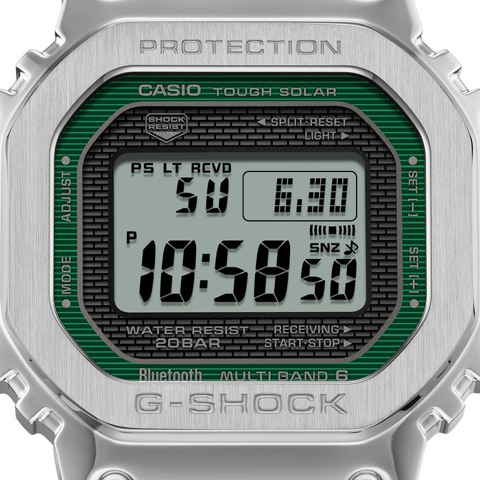 Casio G-Shock - Full Metal 5000 Series - Green Accent