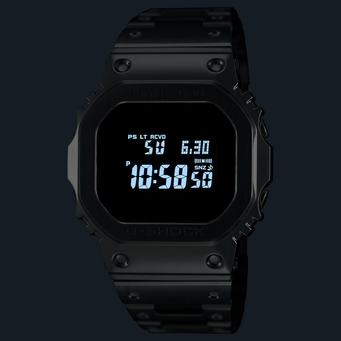 Casio full black sale