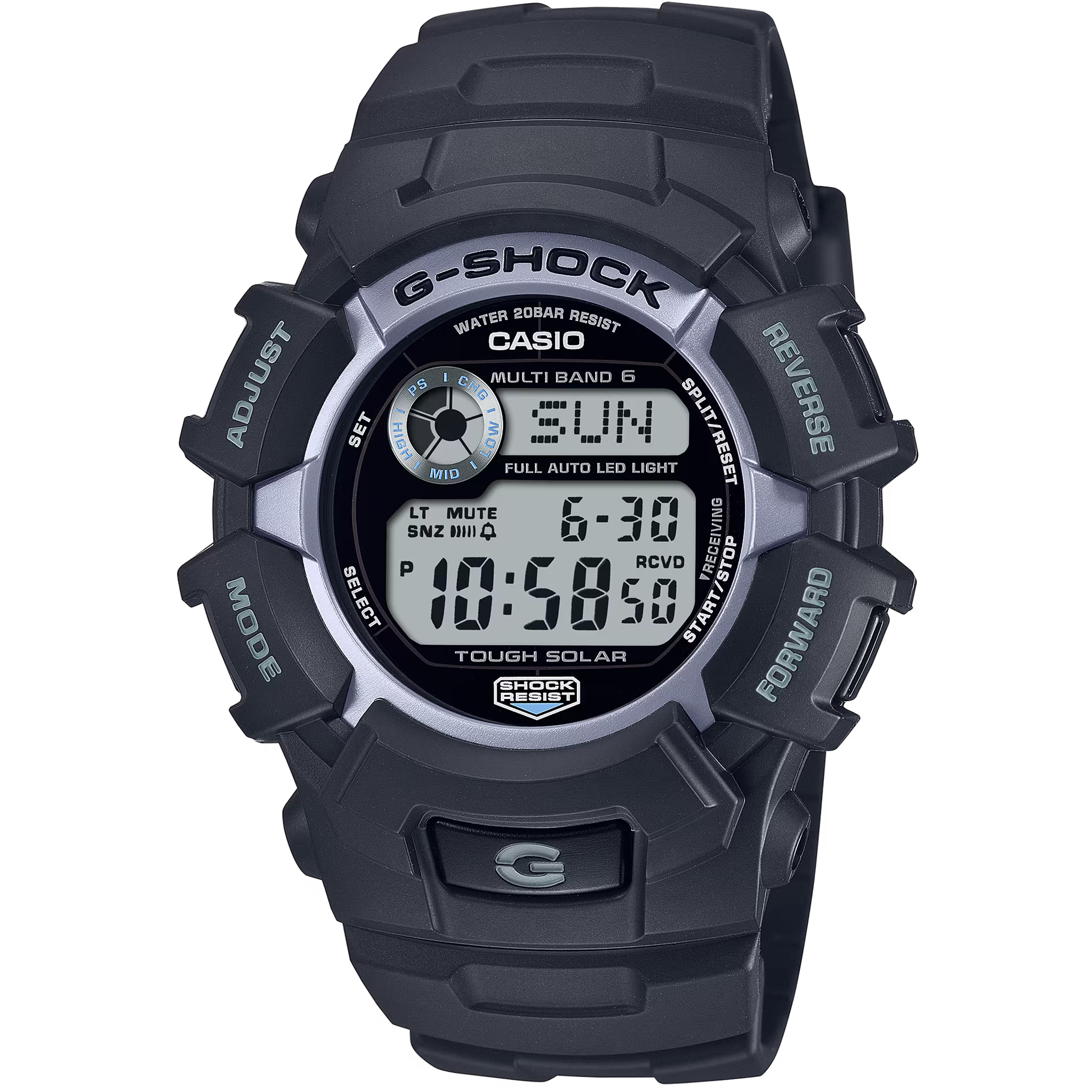 Casio G-Shock - 2300 Series Black & Blue