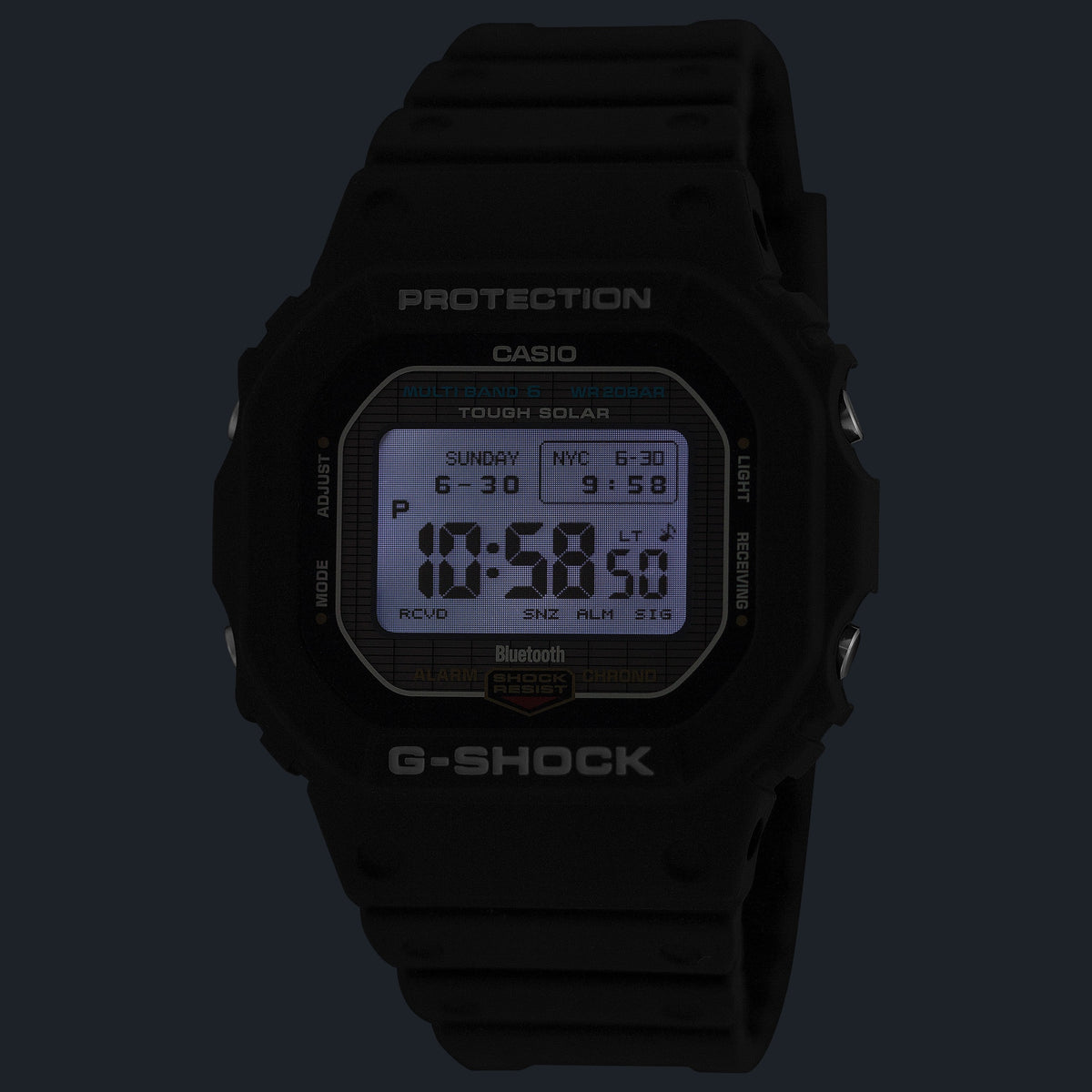 Casio G-Shock - GW-BX5600-1 - Positive MIP Display
