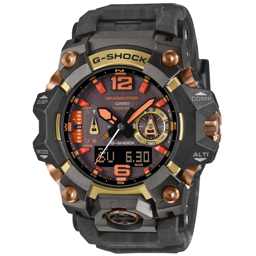 Casio G-Shock Master of G - MudMaster - Noir et rouge