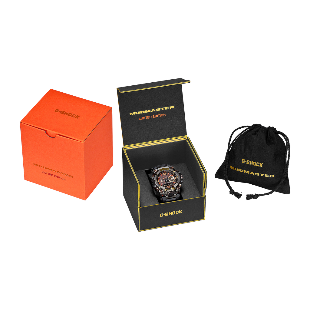 Casio G-Shock Master of G - MudMaster - Noir et rouge