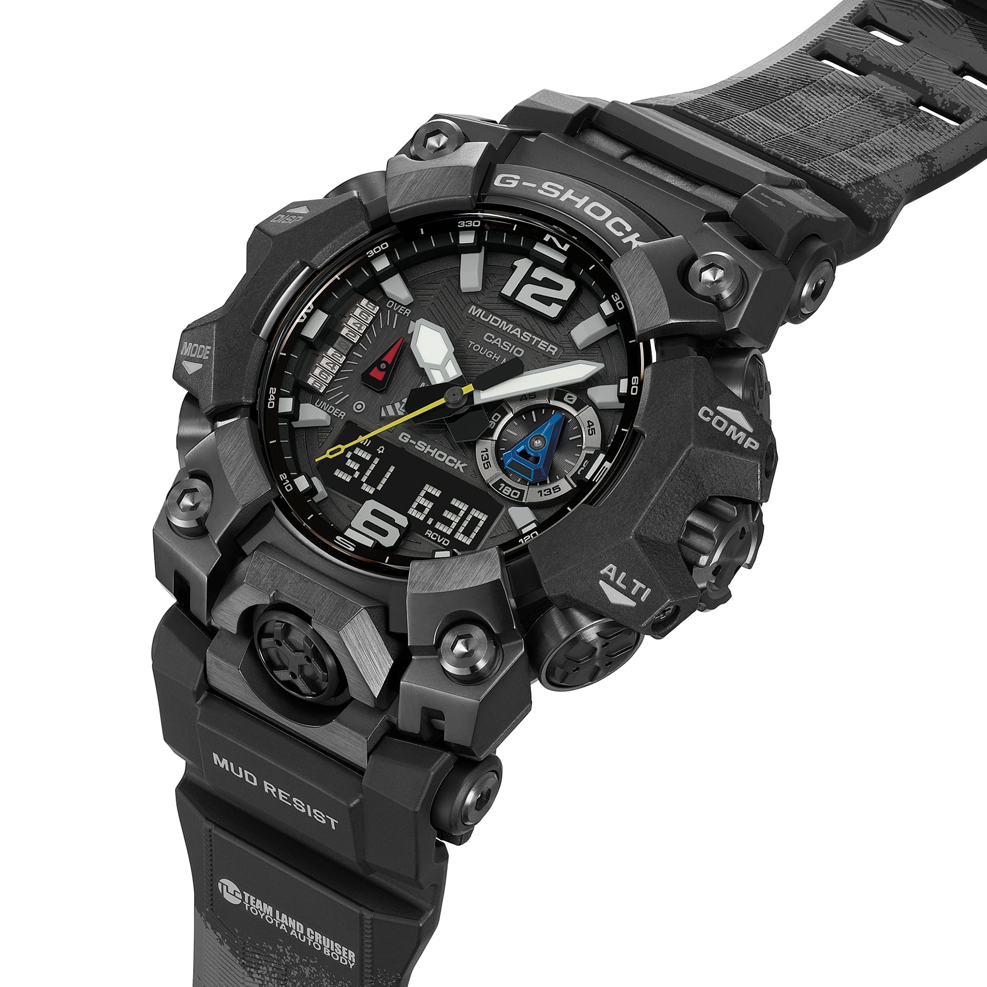 Casio G-Shock Master of G - MudMaster - Noir et rouge