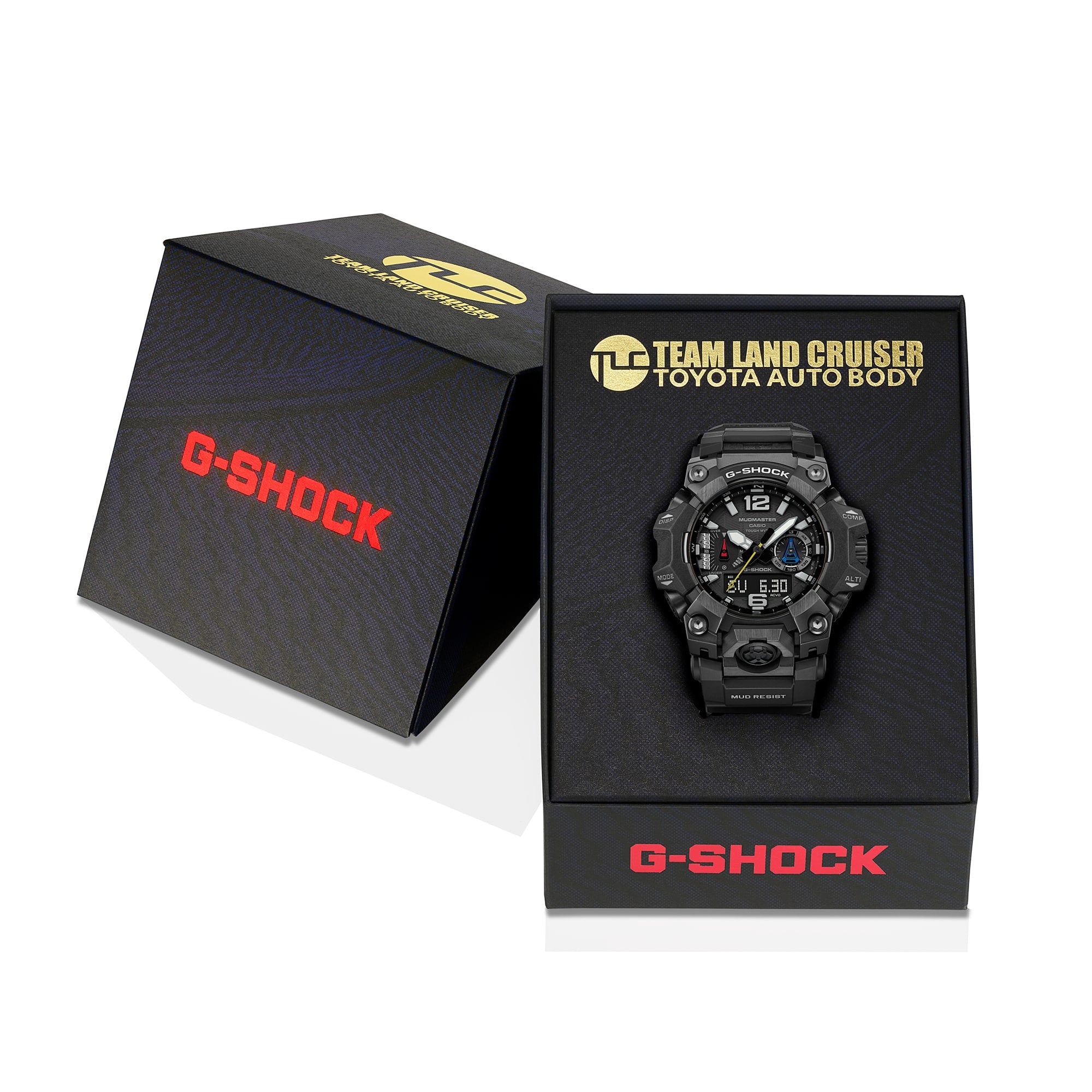 Casio G-Shock Master of G - MudMaster - Noir et rouge