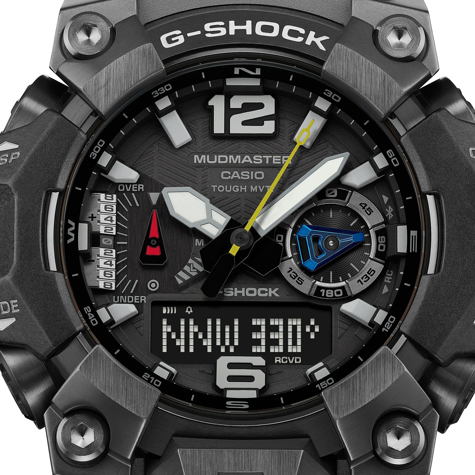 Casio G-Shock Master of G - MudMaster - Noir et rouge