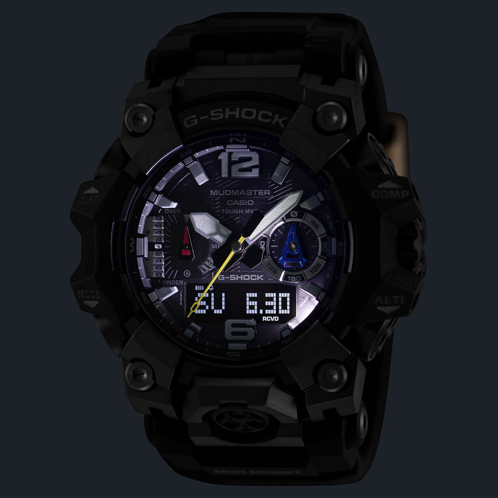 Casio G-Shock Master of G - MudMaster - Noir et rouge