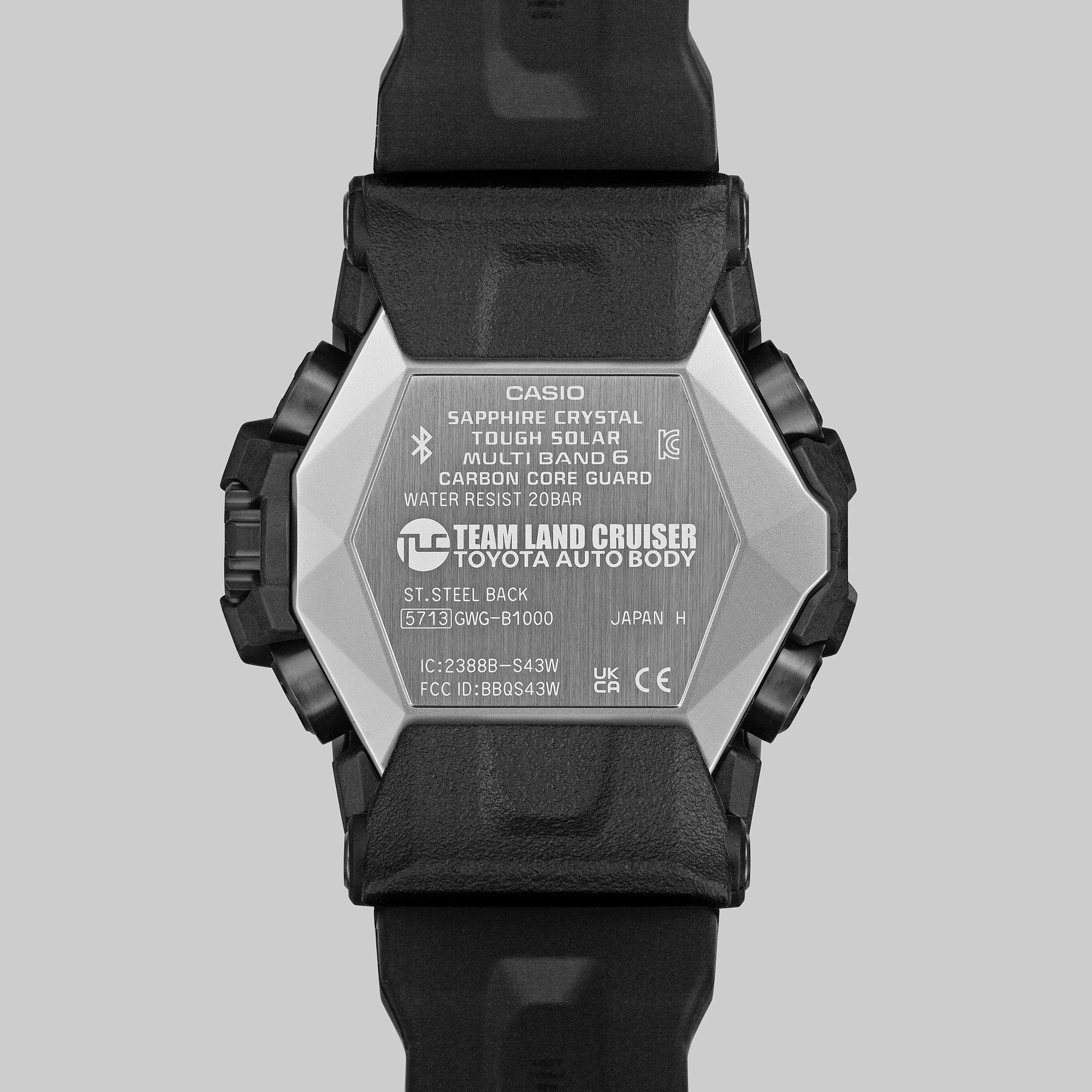 Casio G-Shock Master of G - MudMaster - Noir et rouge