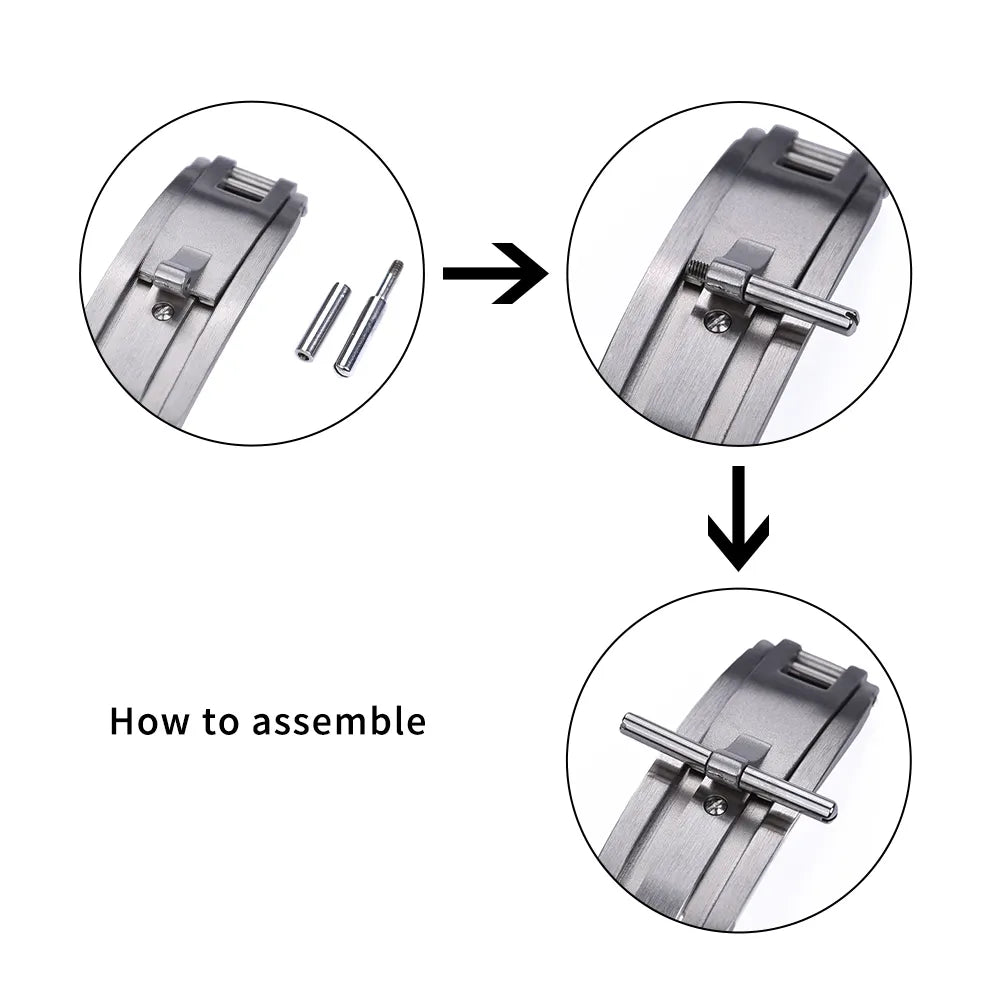 Halifax Watch Bands - Luxury Deployant Clasp