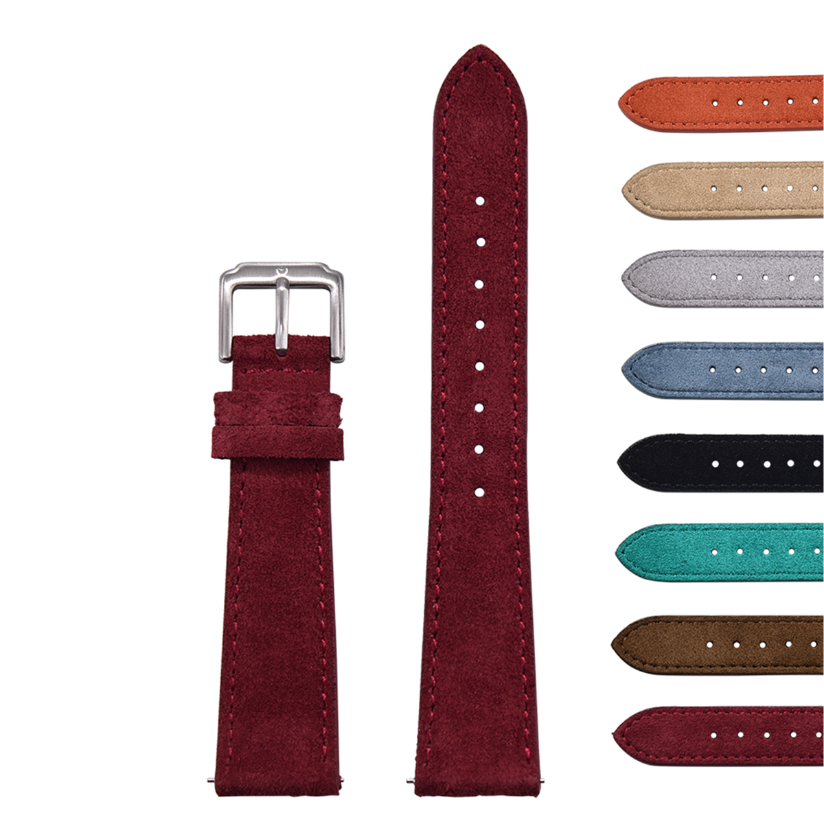 Halifax Watch Bands - Premium Suede Leather