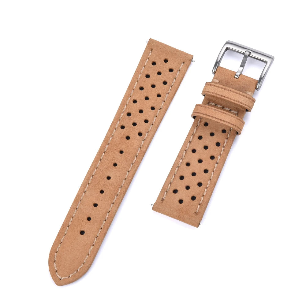 Halifax Watch Bands - Premium Racing Leather