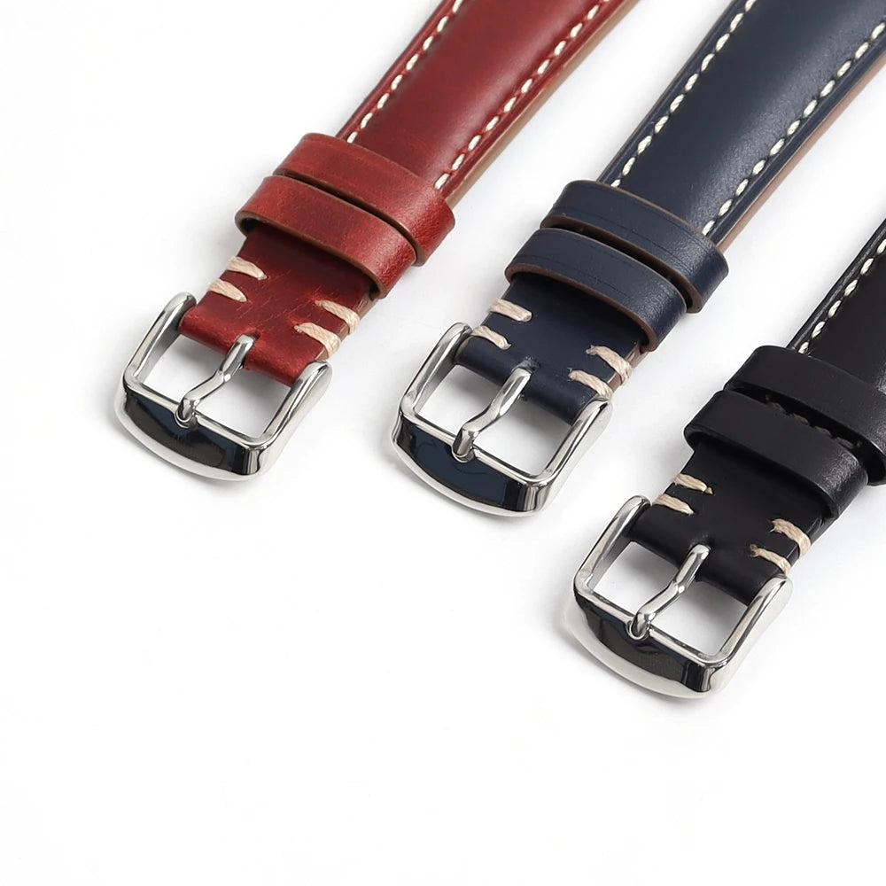 Halifax Watch Bands - Vintage Japanese Cordovan Leather