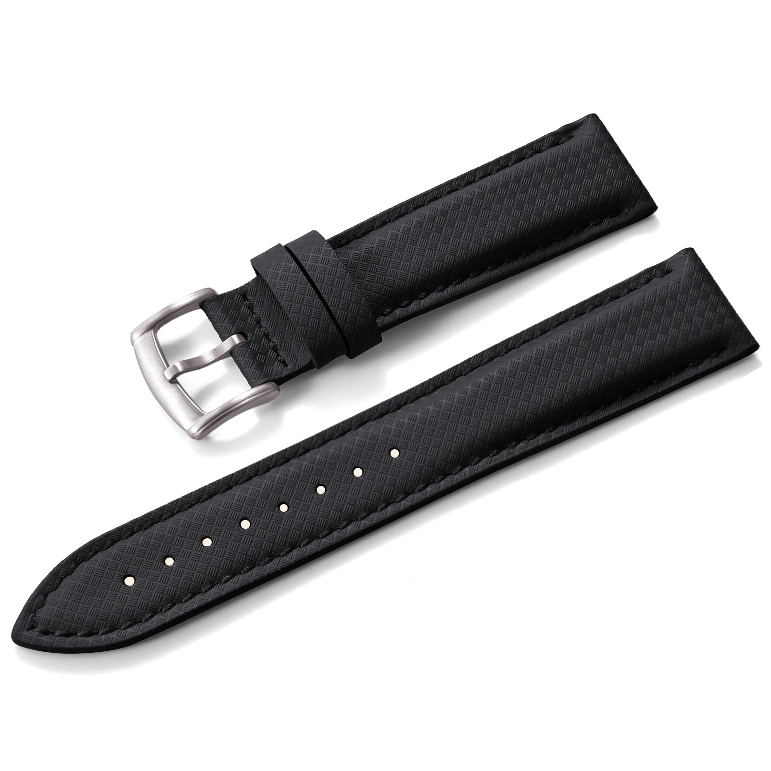 Halifax Watch Bands - Fusion Luxe Hybrid FKM Strap