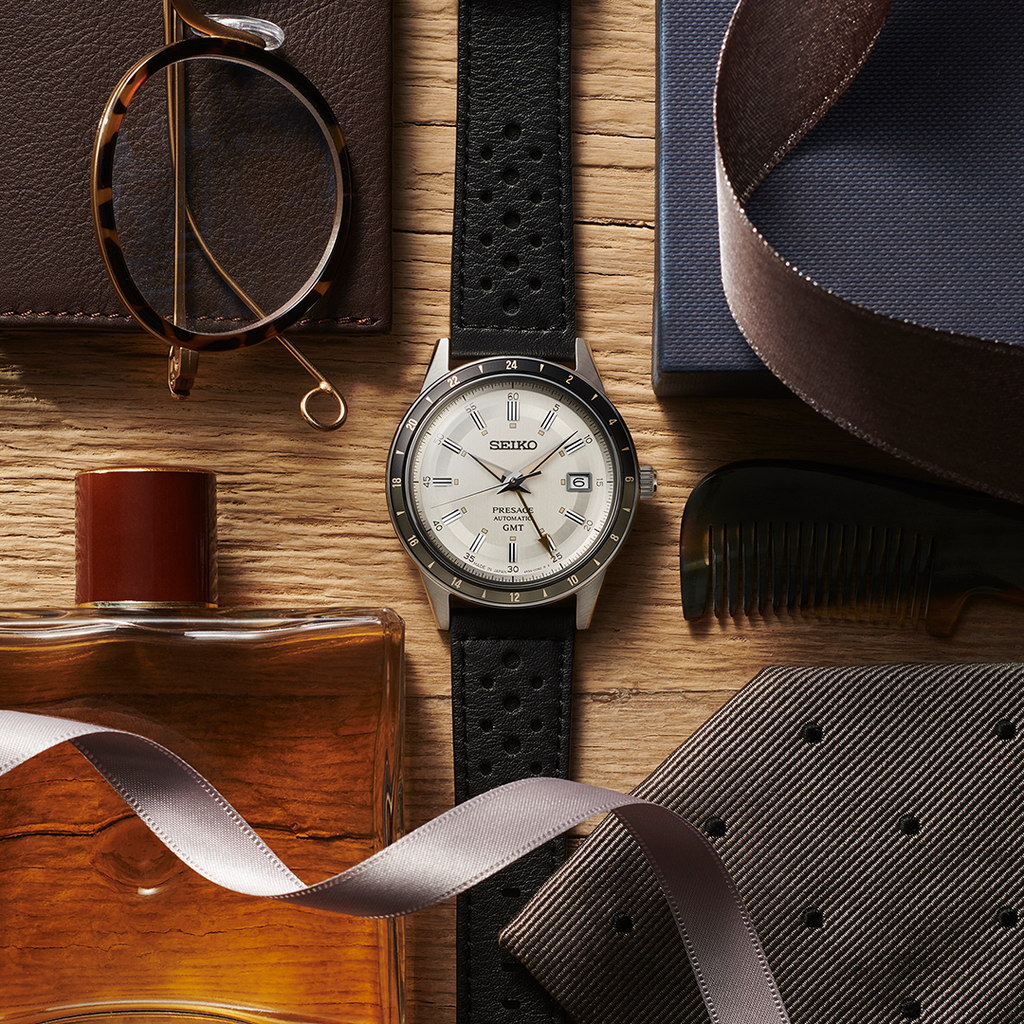 Seiko Presage - Style60s GMT Stone SSK011J1