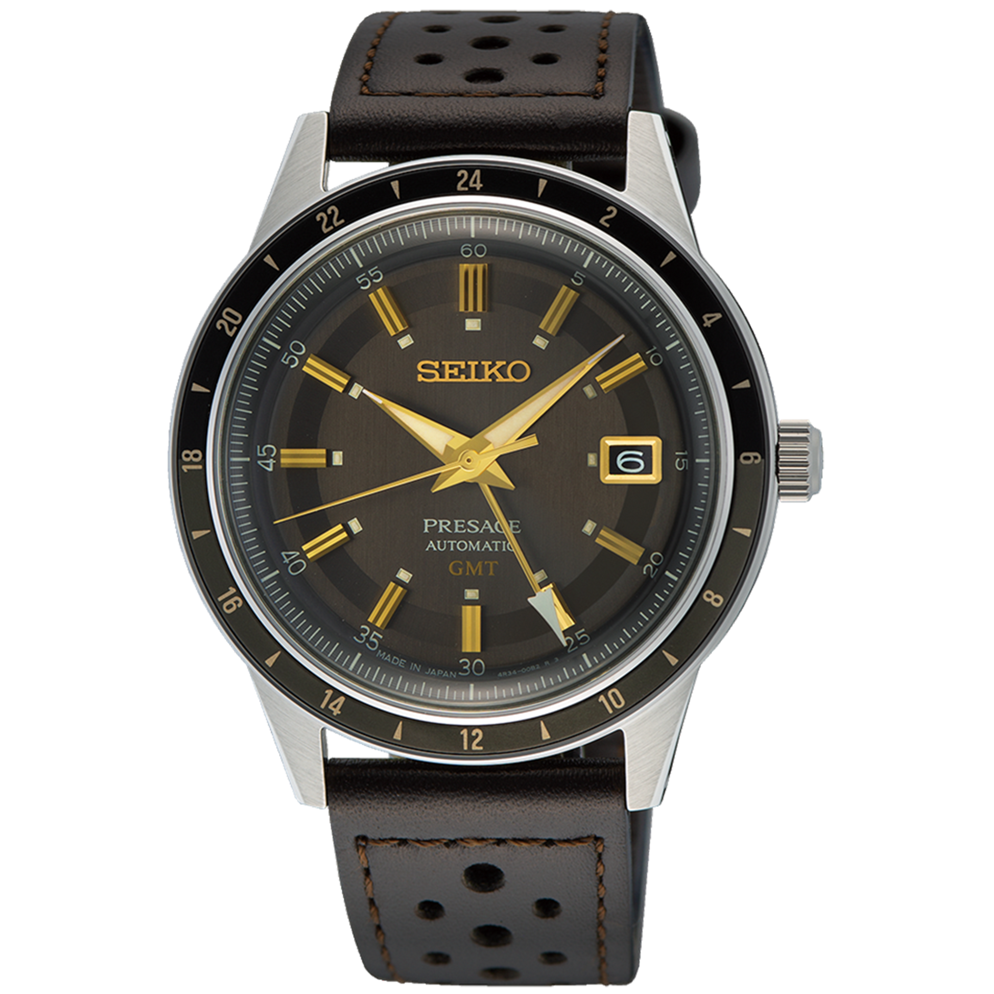 Seiko Presage - Style60s GMT Fume SSK013J1