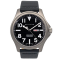 Momentum Atlas 44MM - Black Dial, Black Bramante leather