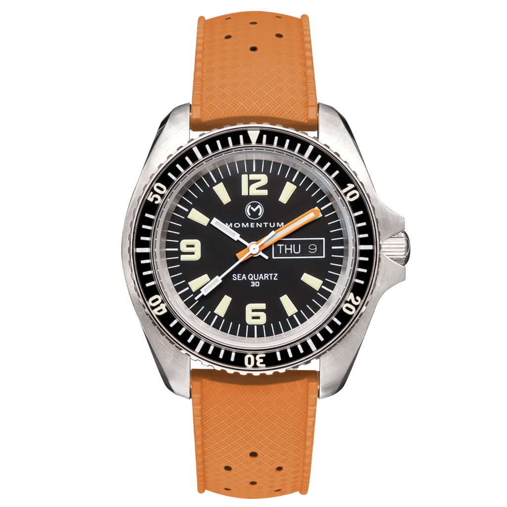 Momentum Sea Quartz 30 - Black Dial