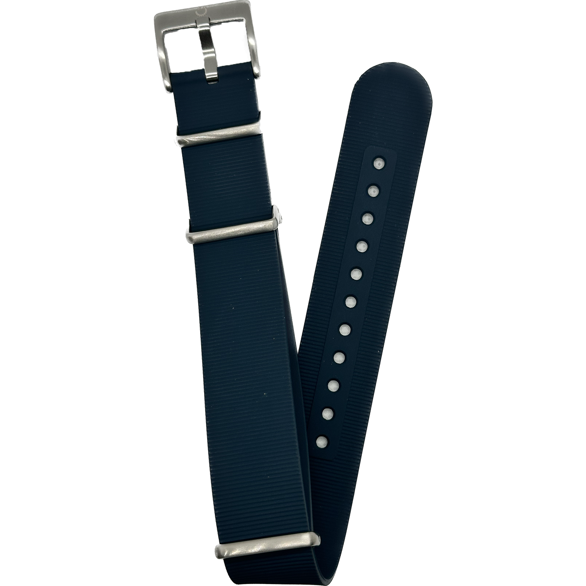 Halifax Watch Bands - Convertible NATO FKM Rubber Watch Band