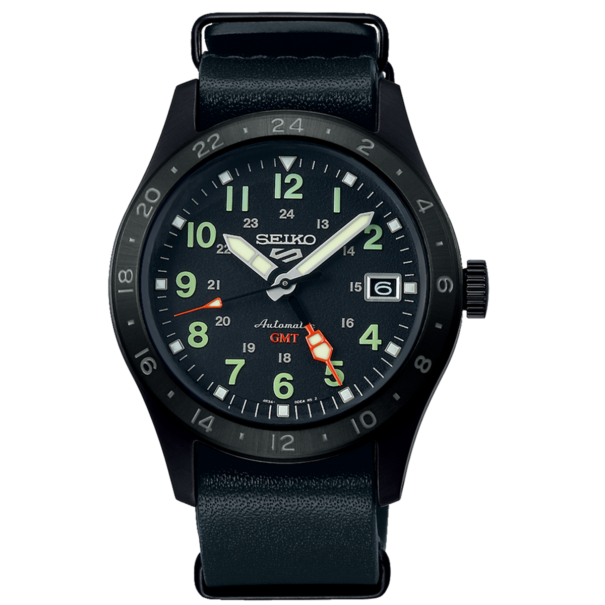 Seiko sport 5 automatic military watch hotsell