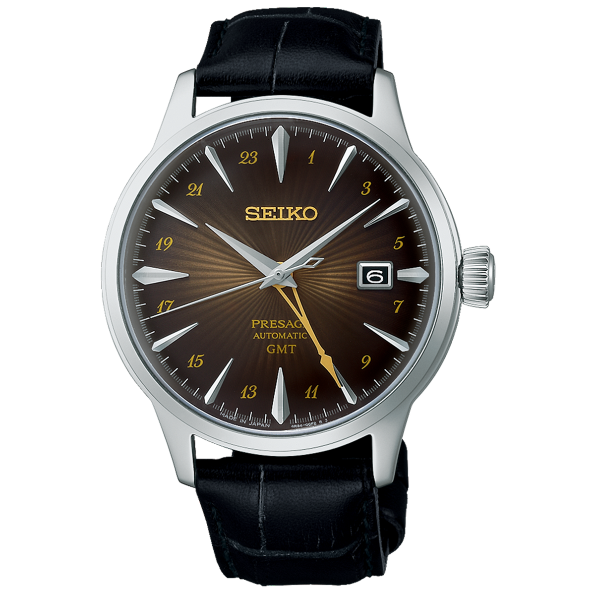 Seiko Presage – Cocktail Time GMT – « Clou rouillé »