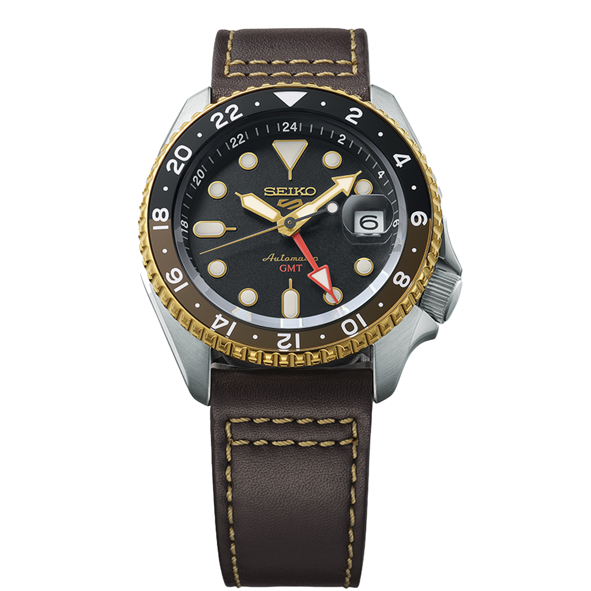 Seiko 5 Sport - SKX GMT - Mocha