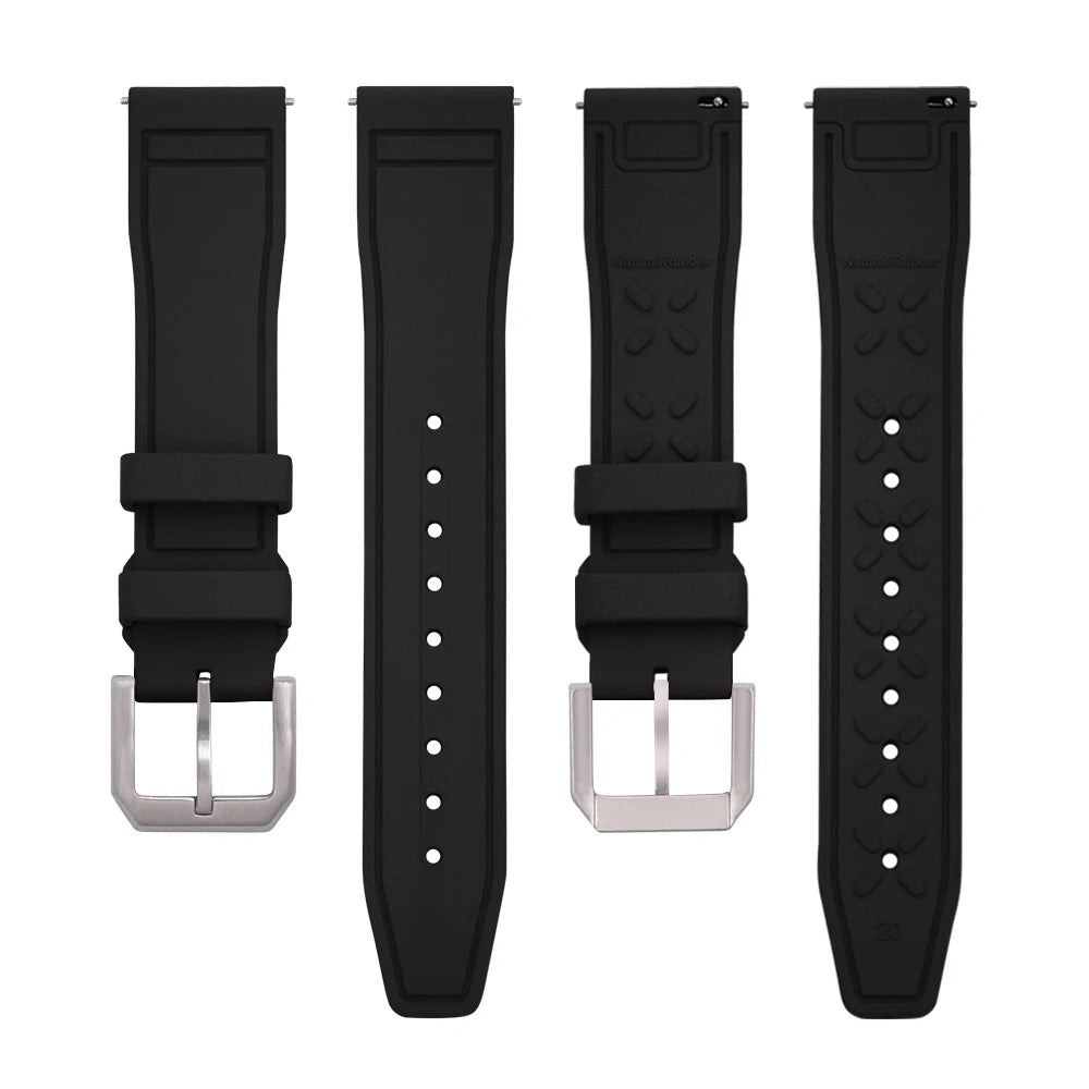 Halifax Watch Bands - Aviator's FKM Rubber Strap