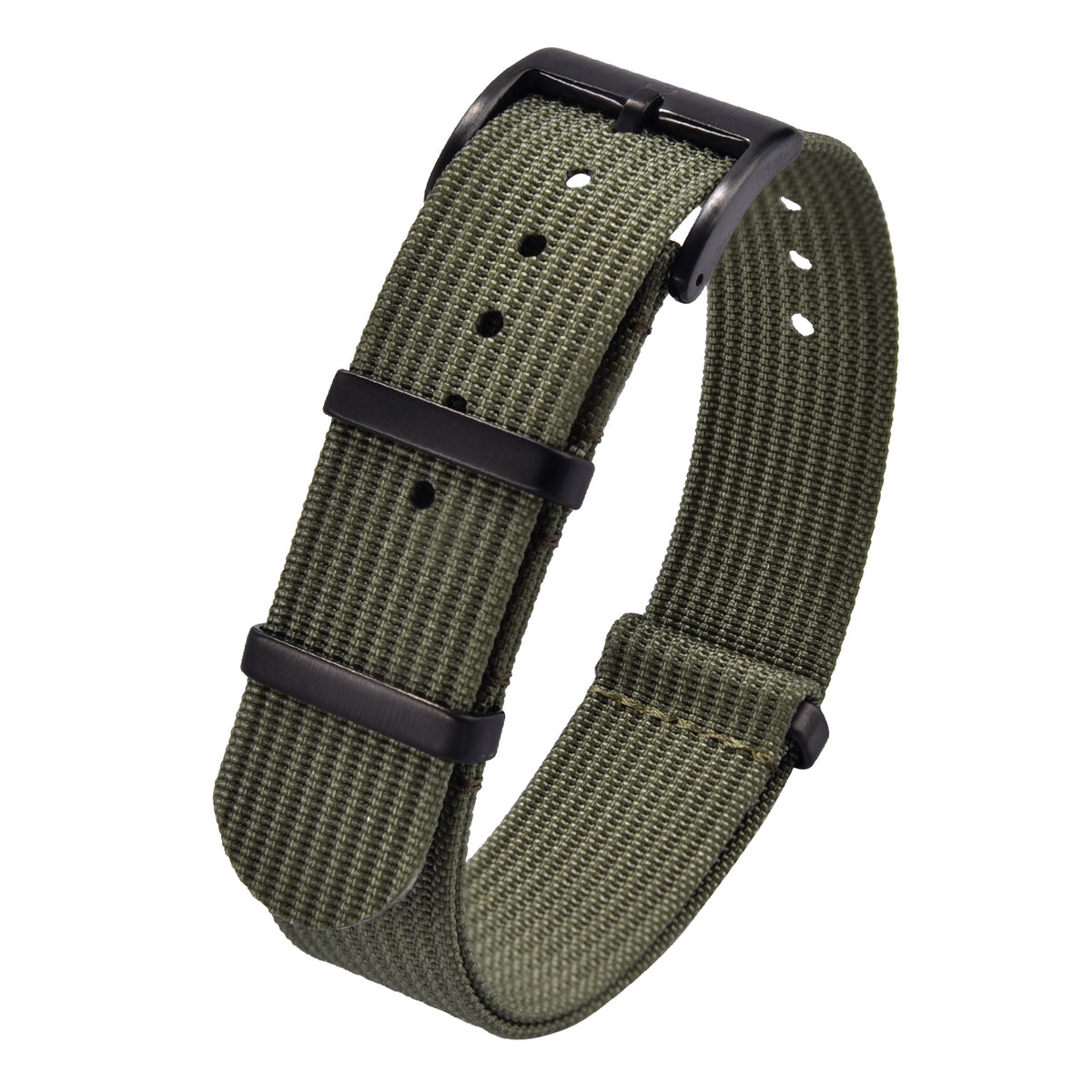 Halifax Watch Bands - (BH) Webbed Nylon NATO Strap