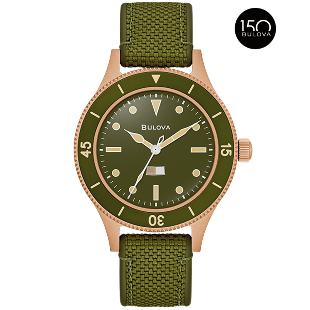 Bulova - MIL-SHIPS Bronze - 150th Anniversary