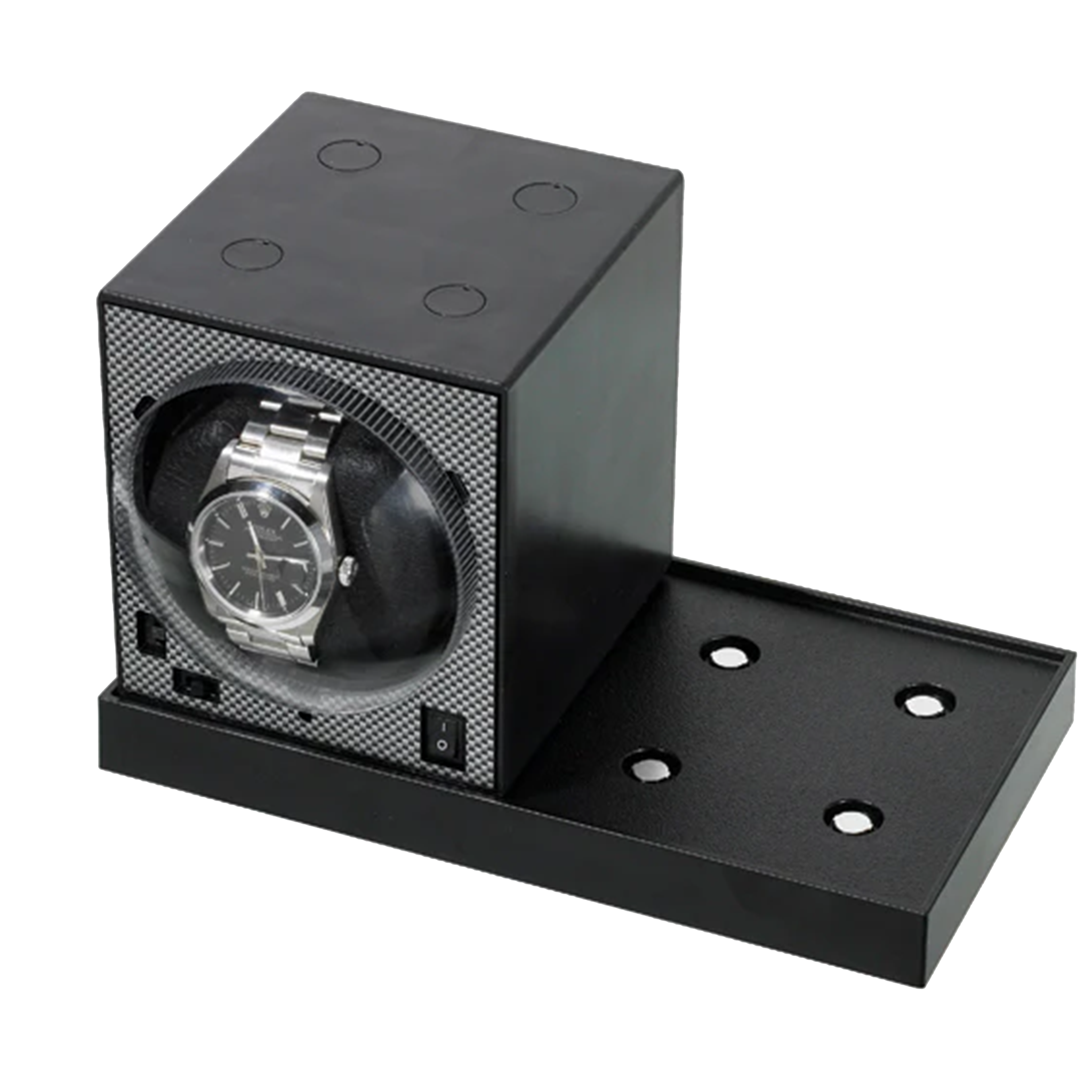 Boxy Watch Winder - Power Extended Station X 2