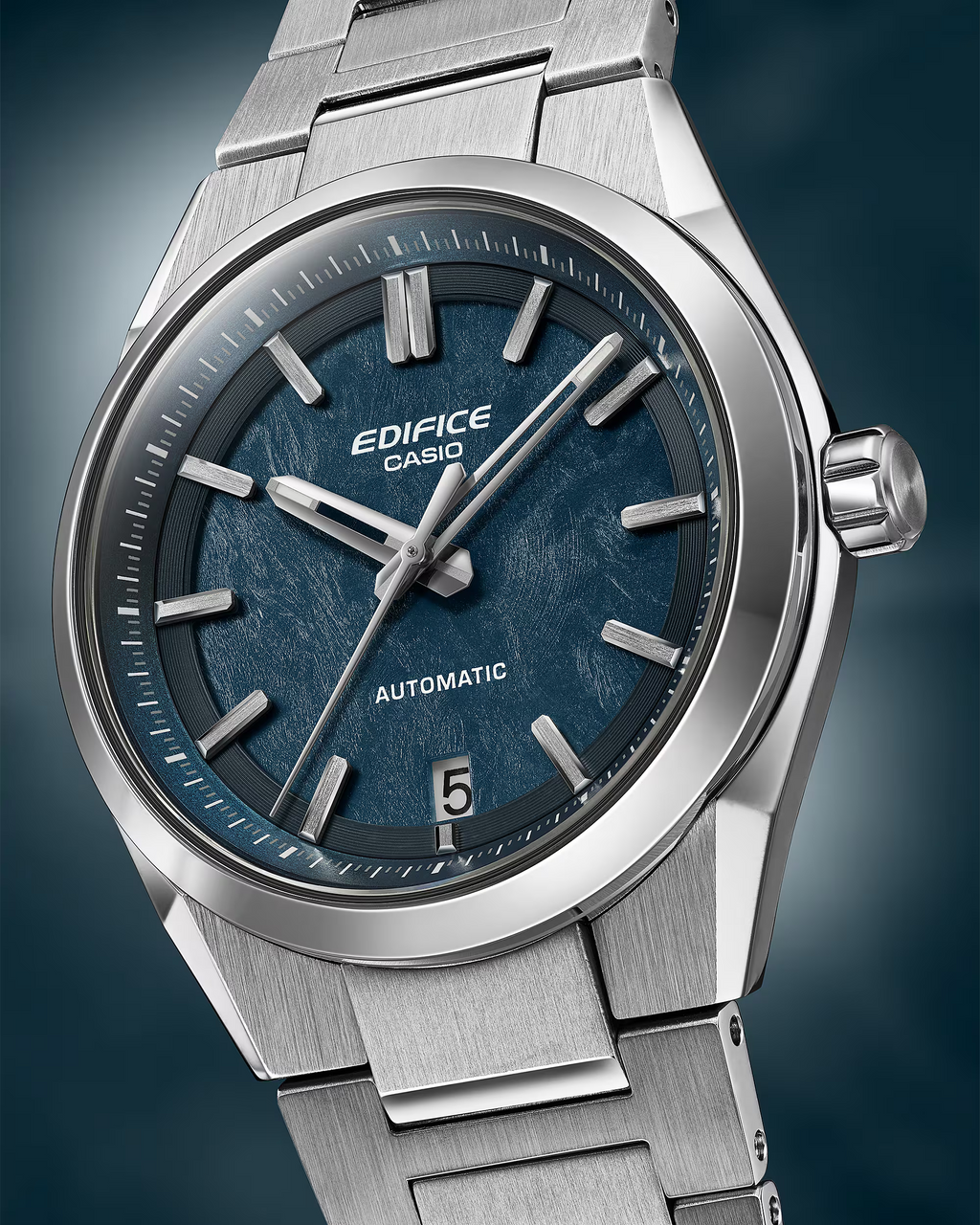 Casio Ediface Automatic - Forged Carbon Dial - Blue