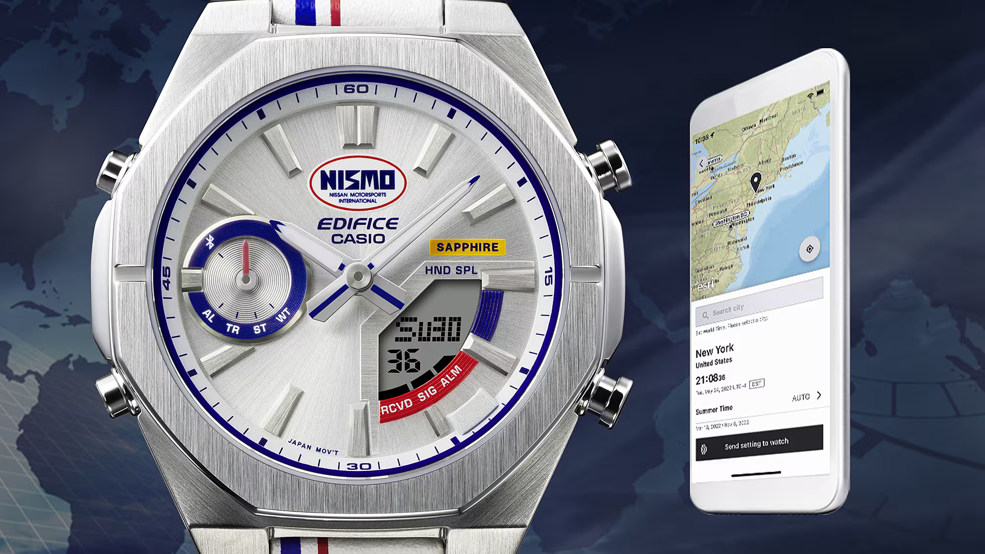 Casio Ediface - Smart Ani/Digi - NISMO Heritage Edition