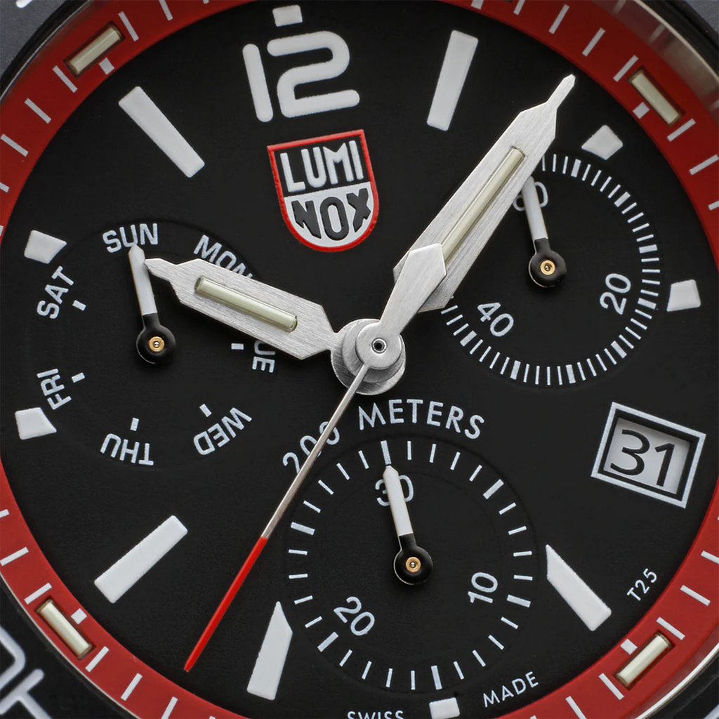 Luminox - Pacific Diver Chrono - Black & Red Dial