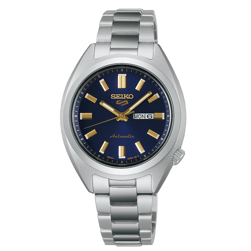 Seiko 5 Sports- ‘Hebitama’ SNXS in Denim blue