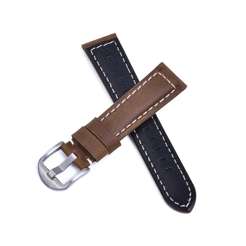 Halifax Watch Bands - Vintage Crazy Horse Leather