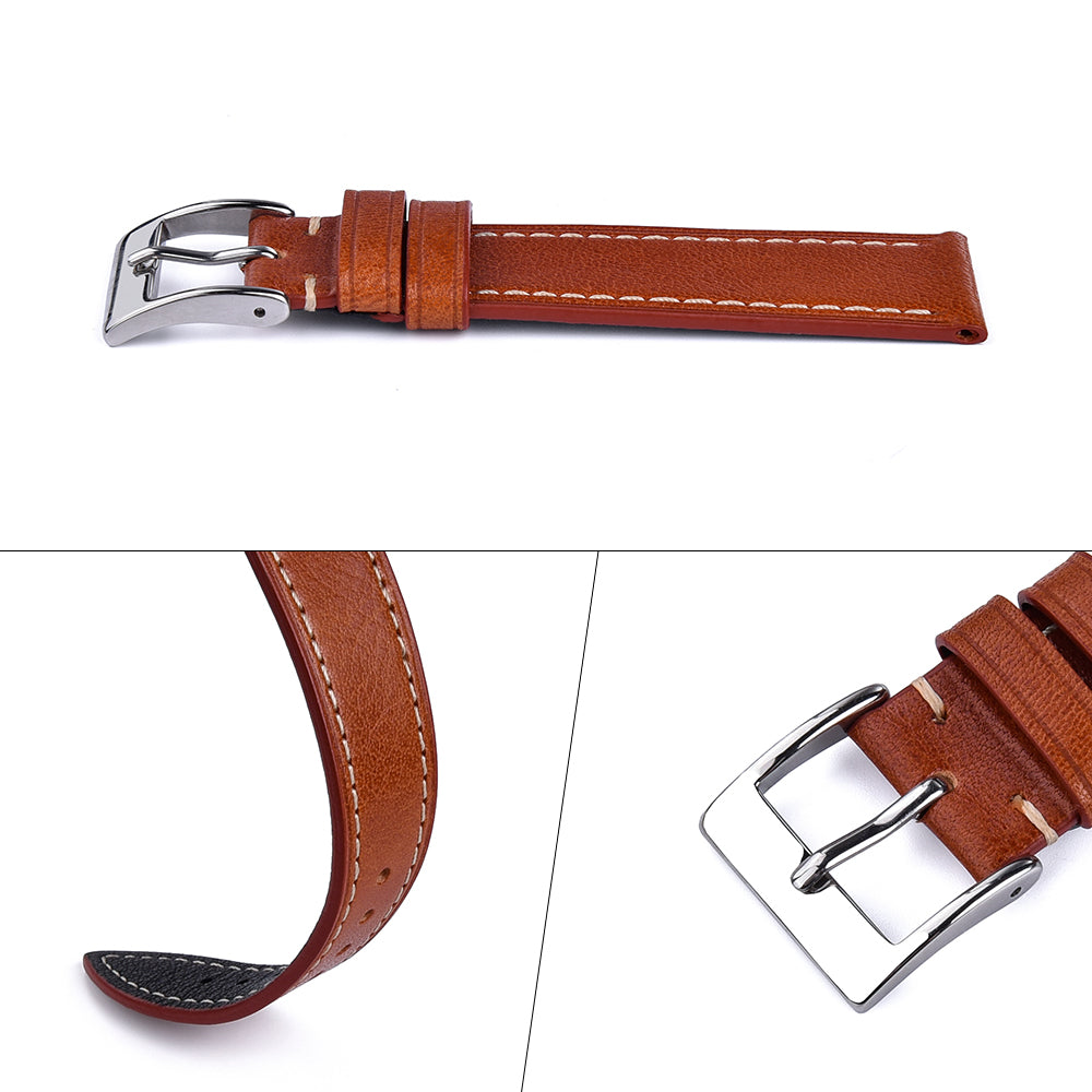 Halifax Watch Bands - Vegetable-Tanned Leather