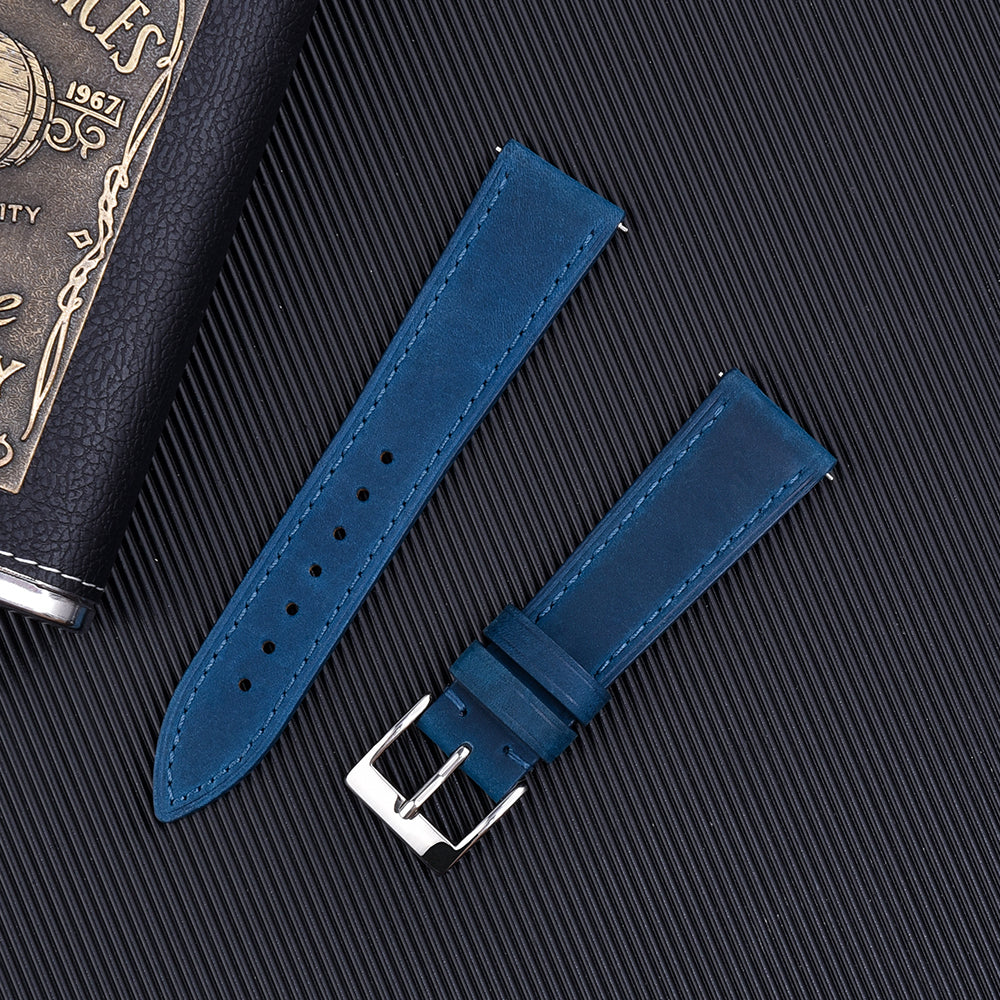 Halifax Watch Bands - Vintage Crazy Horse Leather