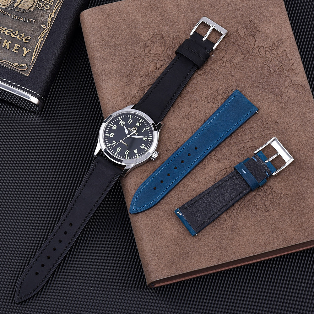 Halifax Watch Bands - Vintage Crazy Horse Leather