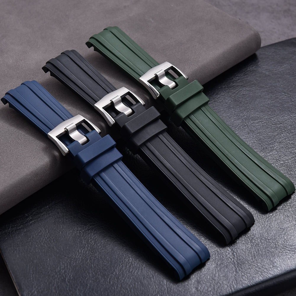 Halifax Watch Bands - SMP300 FKM Rubber Strap