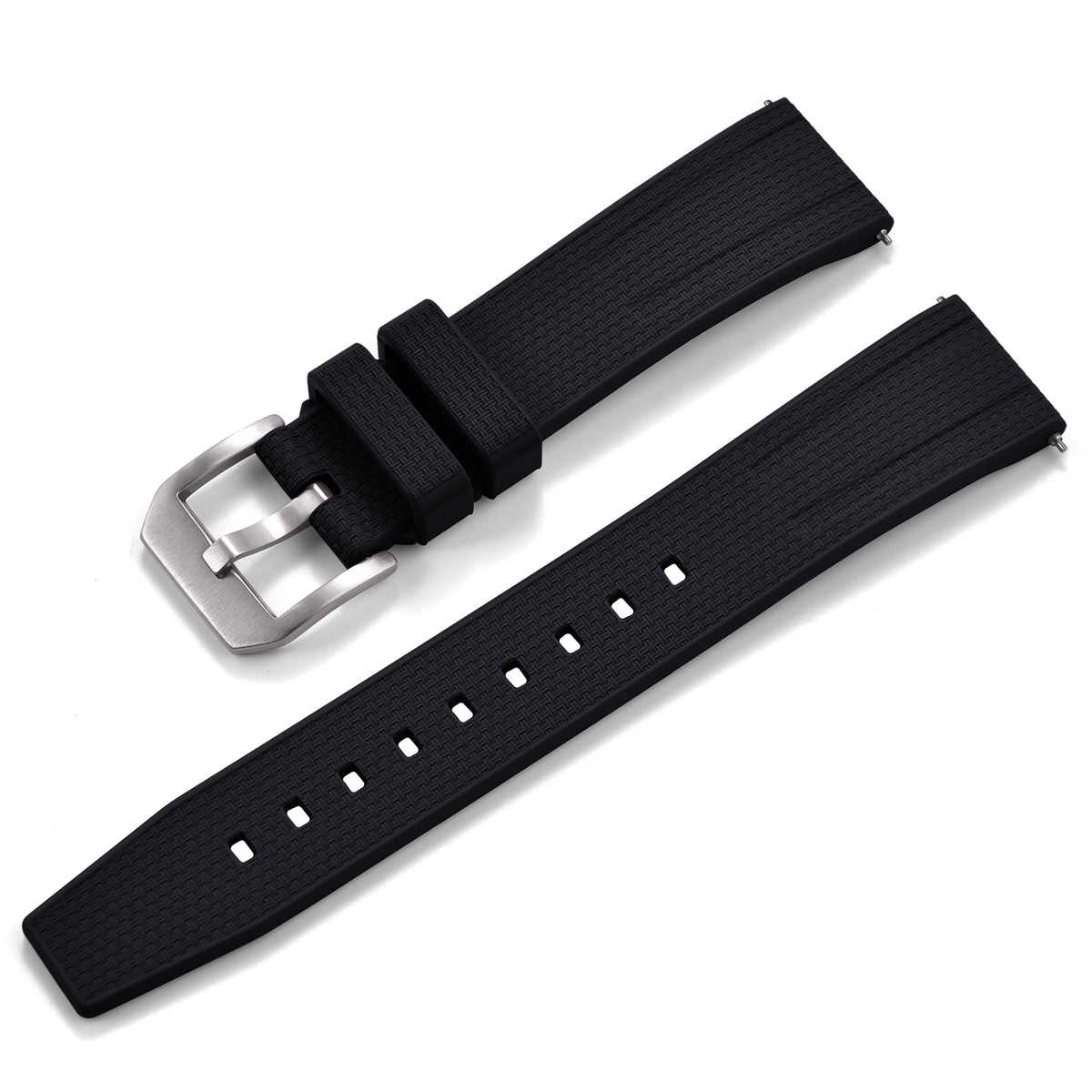 Halifax Watch Bands - Buslo FKM Rubber Strap